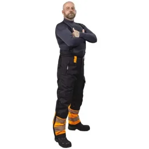 Beställ nu VINTERBYXOR D104 AUSTIN FL.ORANGE/SVART KL1 Begränsat erbjudande