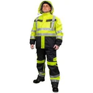 VINTERBYXOR D108 FLAMS. SORUS FL.GUL/M.GRÅ KL1 EN Erbjudande Lågt pris