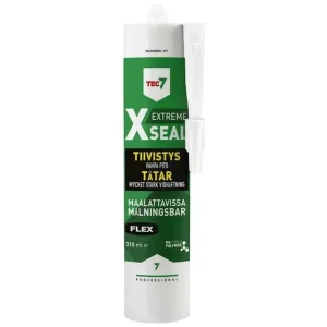 X-SEAL FLEXIBEL FOGMASSA 310ML VIT Fri frakt Extra rabatt