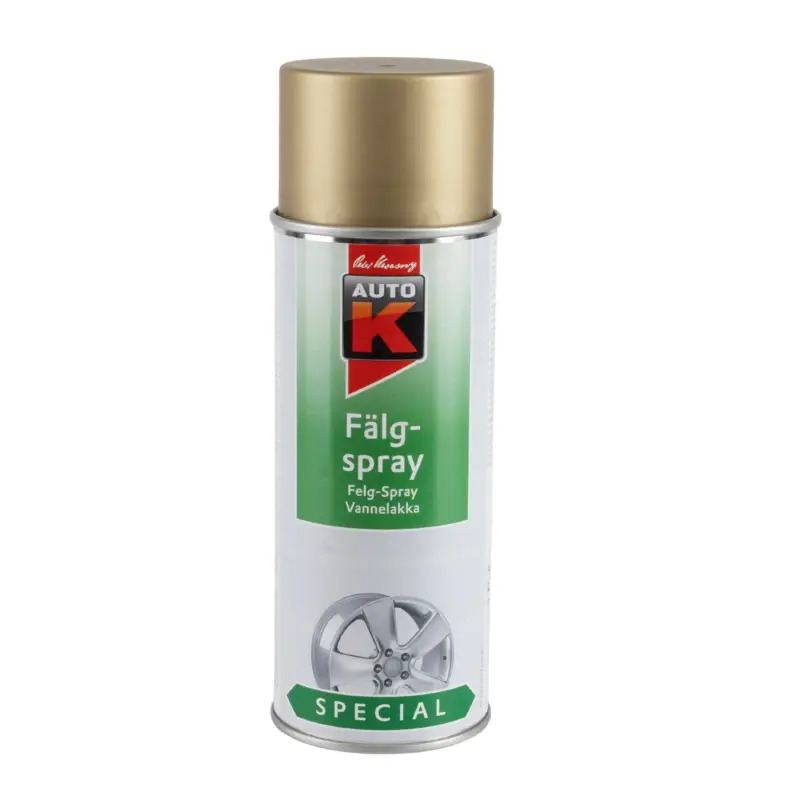 Köp Auto-K Fälgfärg guld, 400 ml - I lager